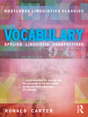 cover image of Vocabulary